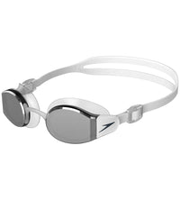 Unisex Adult Mariner Pro Mirror Lens Swim Goggles - White & Grey