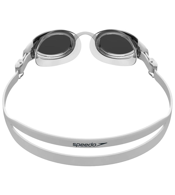 Unisex Adult Mariner Pro Mirror Lens Swim Goggles - White & Grey