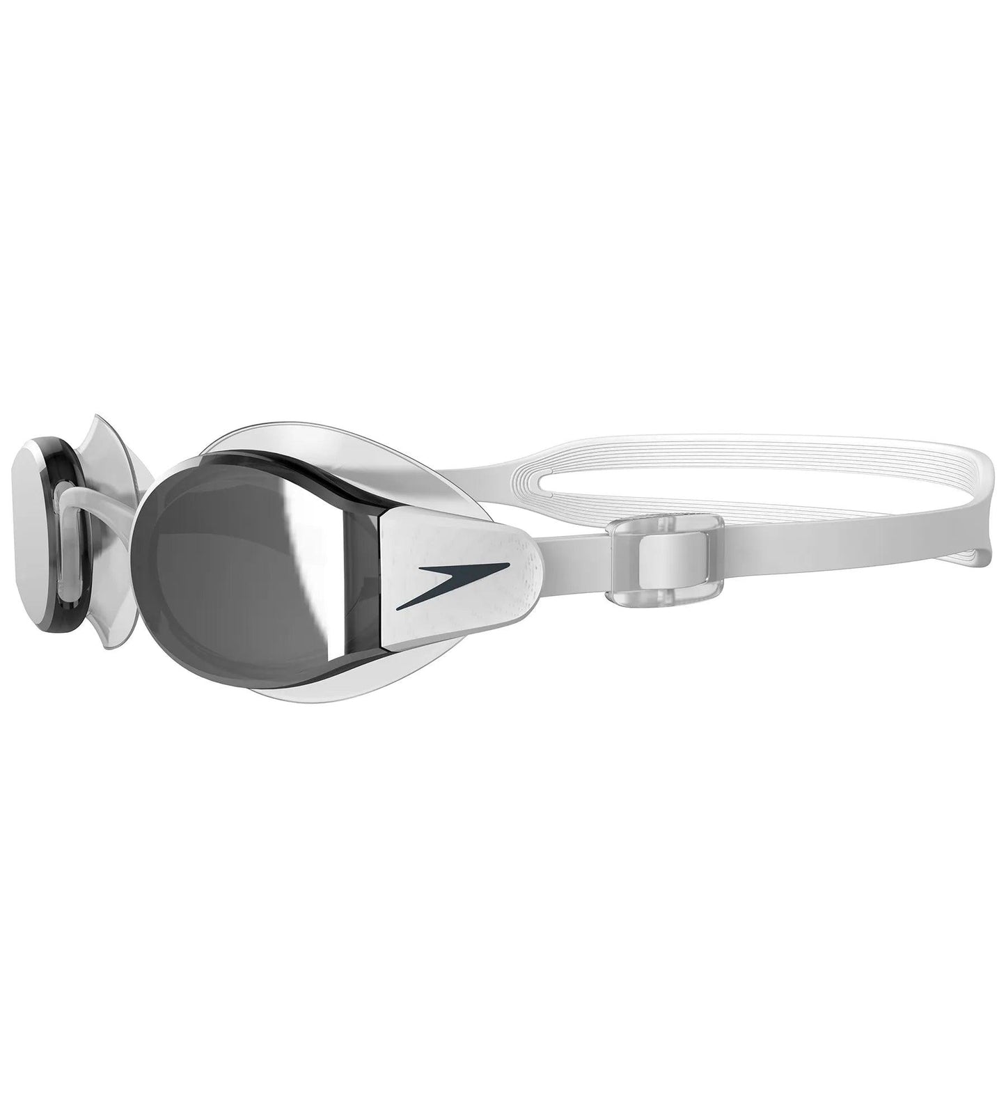 Unisex Adult Mariner Pro Mirror Lens Swim Goggles - White & Grey