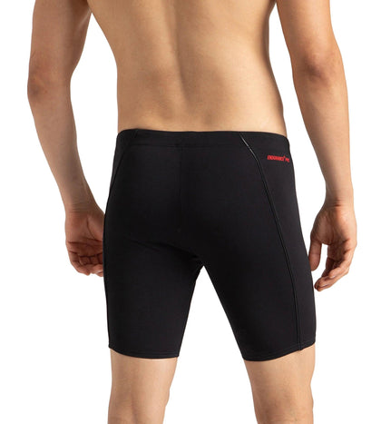 Men's Endurance+ Eco End+ Mid Jammer - Black & Fed Red