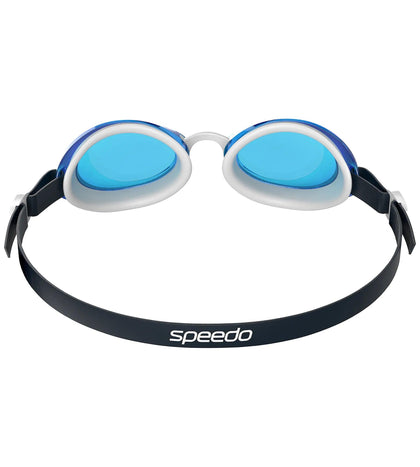 Unisex Adult Jet 2.0 Blue Tint Lens Swim Goggles - Blue & White