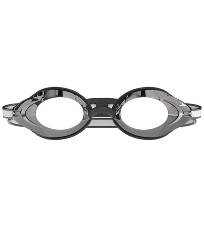 Unisex Adult Vanquisher 3.0 Mirror Smoke Lens Swim Goggles - Black