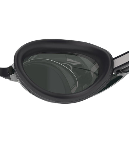 Unisex Adult Vanquisher 3.0 Mirror Smoke Lens Swim Goggles - Black