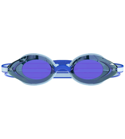 Unisex Adult Vanquisher 3.0 Mirror Blue Lens Swim Goggles - Blue