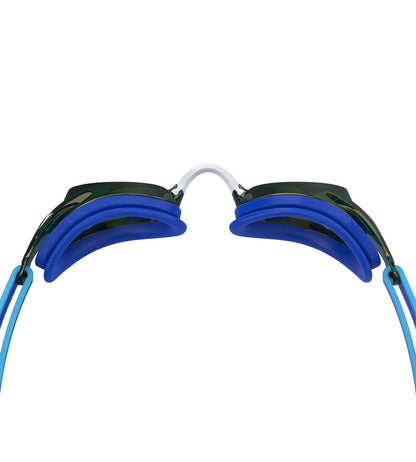 Unisex Junior Vanquisher 3.0 Mirror Lens Swim Goggles - Blue