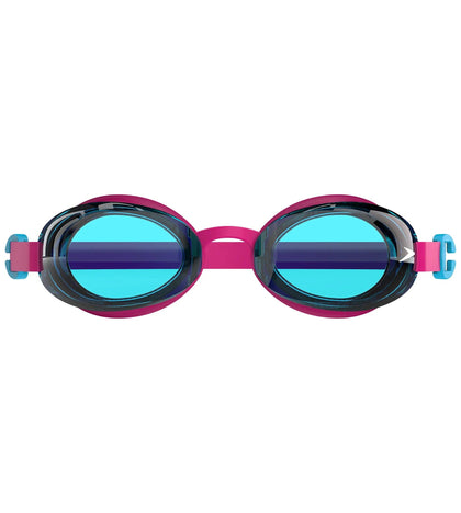 Unisex Junior Jet 2.0 Anti Fog coated lens Swim Goggles - Pink & Blue