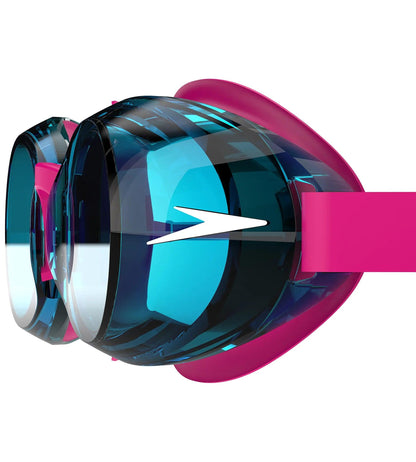 Unisex Junior Jet 2.0 Anti Fog coated lens Swim Goggles - Pink & Blue