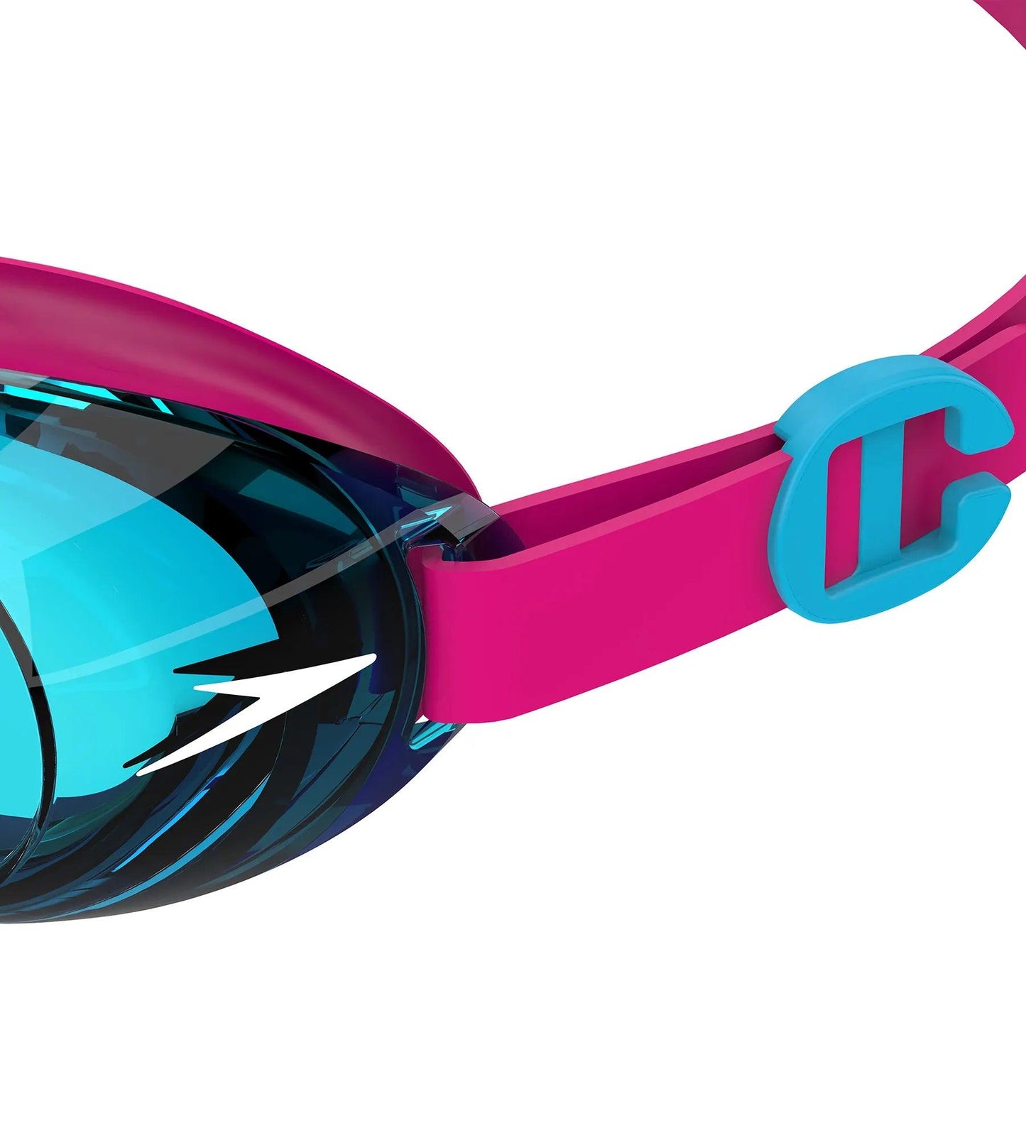 Unisex Junior Jet 2.0 Anti Fog coated lens Swim Goggles - Pink & Blue