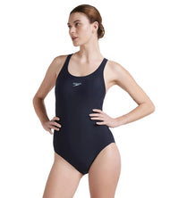 Women's Endurance 10 Lycra Racerback One Piece Swimwear - True Navy & Marine Blue