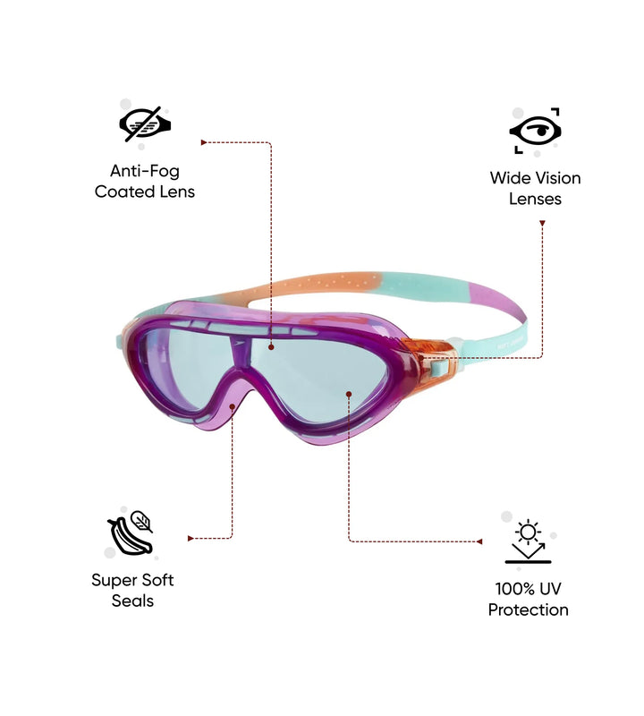 Unisex Junior Rift Tint-Lens Goggles - Orchid & Soft Coral