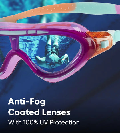 Unisex Junior Rift Tint-Lens Goggles - Blue & Orange