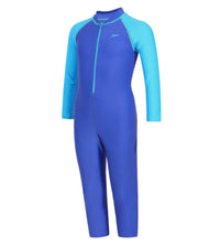 Tots Unisex Endurance 10 All In One Suit For Boys & Girls - Deep Peri & Japan Blue