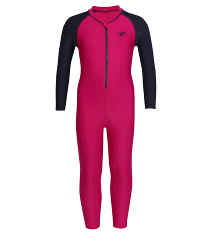 Tots Unisex Endurance 10 All In One Full Body Suit For Boys and Girls - Berry & True Navy