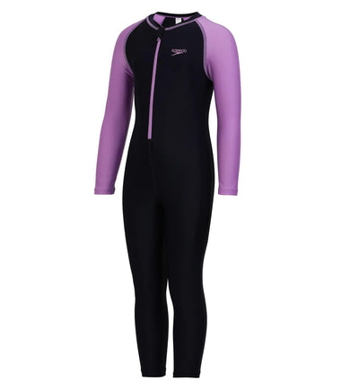 Tots Unisex Endurance All In One Suit- True Navy & Sweet Purple_2