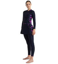 Women's Endurance10 Two Piece Closedback Full Body Suit - True Navy, Hapuna Blue & Diva