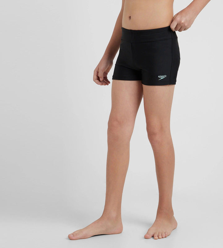 Boy's Endurance10 Essential Houston Aqushort - Black & Arctic Glass