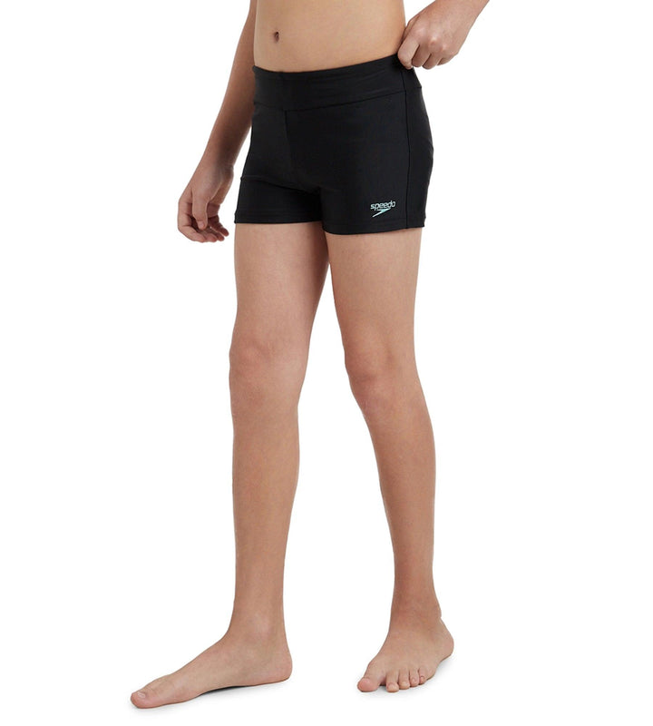 Boy's Endurance10 Essential Houston Aqushort - Black & Arctic Glass