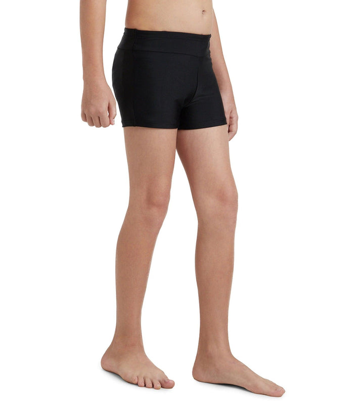 Boy's Endurance10 Essential Houston Aqushort - Black & Arctic Glass