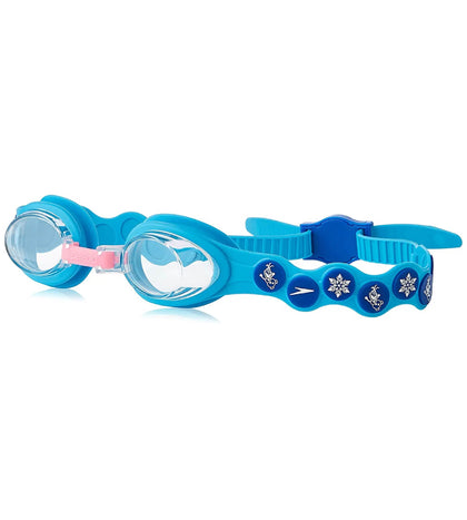 Tots Sea Squad Spot Clear Lens Swim Goggles - Turquoise & Beautiful Blue