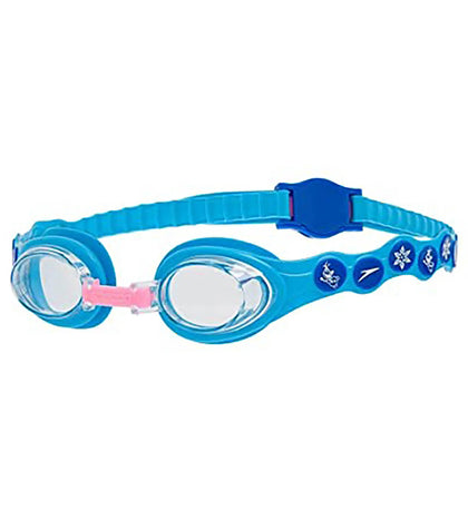 Tots Sea Squad Spot Clear Lens Swim Goggles - Turquoise & Beautiful Blue