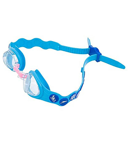 Tots Sea Squad Spot Clear Lens Swim Goggles - Turquoise & Beautiful Blue