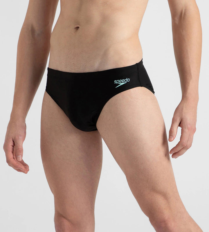 Men's Endurance10 Essential Lycra Brief - Black & Arctic Glass