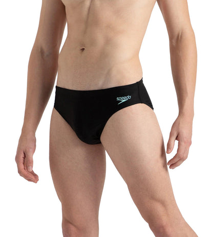 Men's Endurance10 Essential Lycra Brief - Black & Arctic Glass