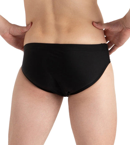 Men's Endurance10 Essential Lycra Brief - Black & Arctic Glass