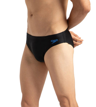 Men's Endurance 10 Lycra Brief - Black & Bondi Blue