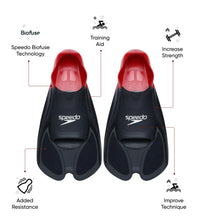 Unisex Adult Endurance Biofuse Traing Fin Training Aid - Red & Black