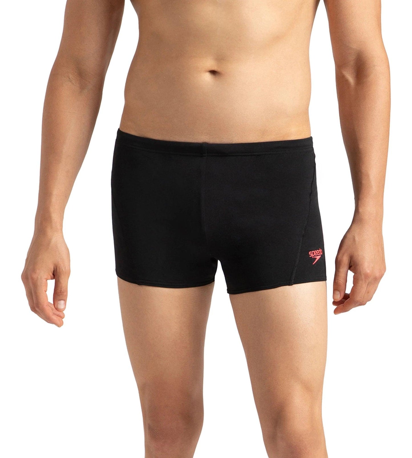 Men's Endurance+ Essential Splice Aquashort - Black & Phoenix Red