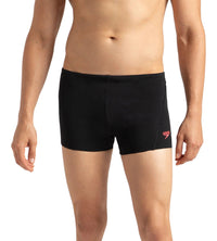 Men's Endurance+ Essential Splice Aquashort - Black & Phoenix Red