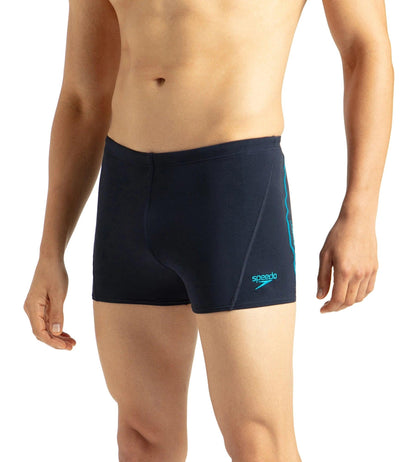 Men's Endurance+ Essential Splice Aquashort - True Navy & Pool