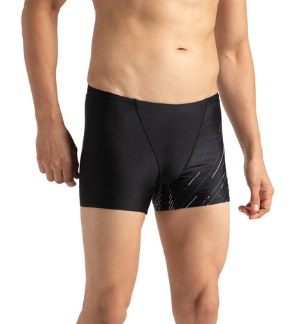 Men's Endurance 10 Hyperboom V Cut Aquashort - Black & Usa Charcoal