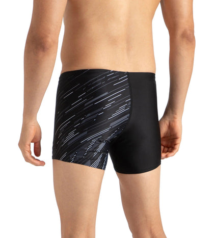 Men's Endurance 10 Hyperboom V Cut Aquashort - Black & Usa Charcoal