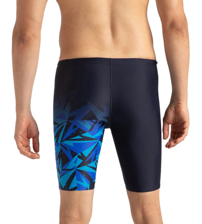 Men's Endurance 10 Hyperboom V Cut Jammer - True Navy & Blue Flame