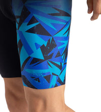 Men's Endurance 10 Hyperboom V Cut Jammer - True Navy & Blue Flame