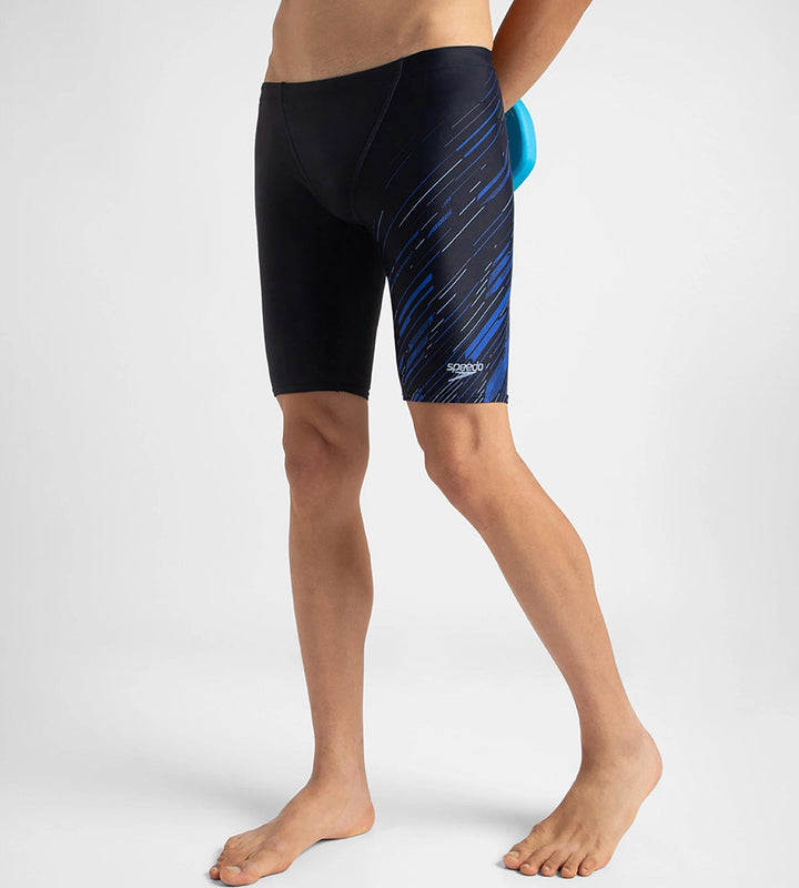 Men's Endurance 10 Hyperboom V Cut Jammer - Truenavy & Truecobalt