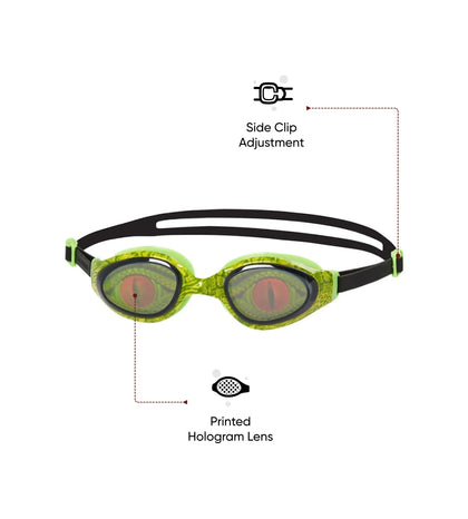 Unisex Junior Holowonder Smoke-Lens Goggles - Green & Smoke
