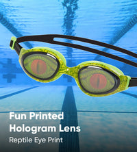 Unisex Junior Holowonder Smoke-Lens Goggles - Yellow & Smoke