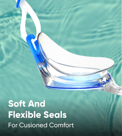 Unisex Adult Futura Classic Clear-Lens Swim Goggles - Green & Clear