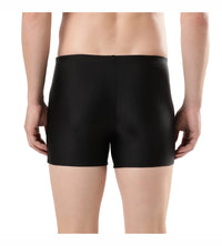 Men's Endurance Medley Logo Aquashort - Black  &  Aquarium_4