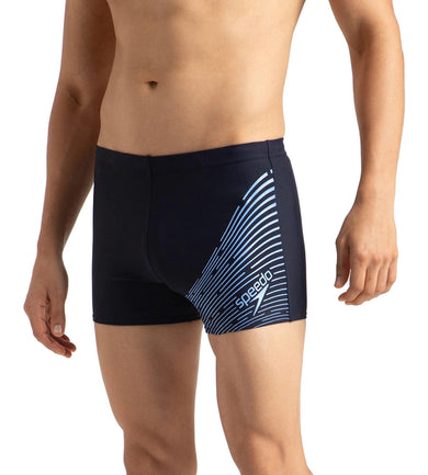 Men's Endurance 10 Medley Logo Aquashort - True Navy & Curious Blue