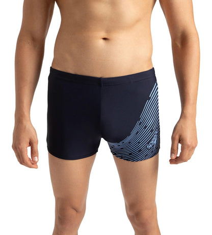 Men's Endurance 10 Medley Logo Aquashort - True Navy & Curious Blue