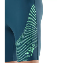 Men's Endurance Medley Logo Jammer - Darkteal & Harlequingreen_7