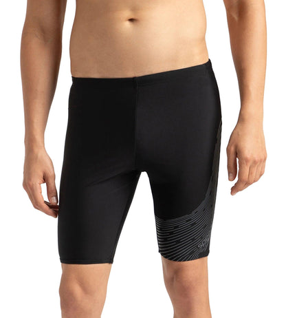 Men's Endurance 10 Medley Logo Jammer - Black & Usa Charcoal