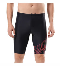 Men's Endurance Medley Logo Jammer - True Navy & Fed Red_1