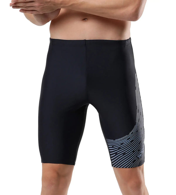 Men's Endurance Medley Logo Jammer - True Navy & Curiousblue_1