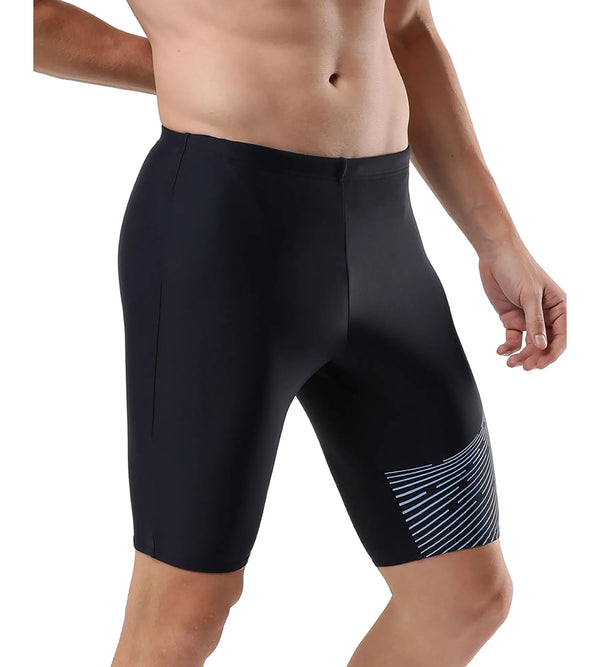 Men's Endurance Medley Logo Jammer - True Navy & Curiousblue_3