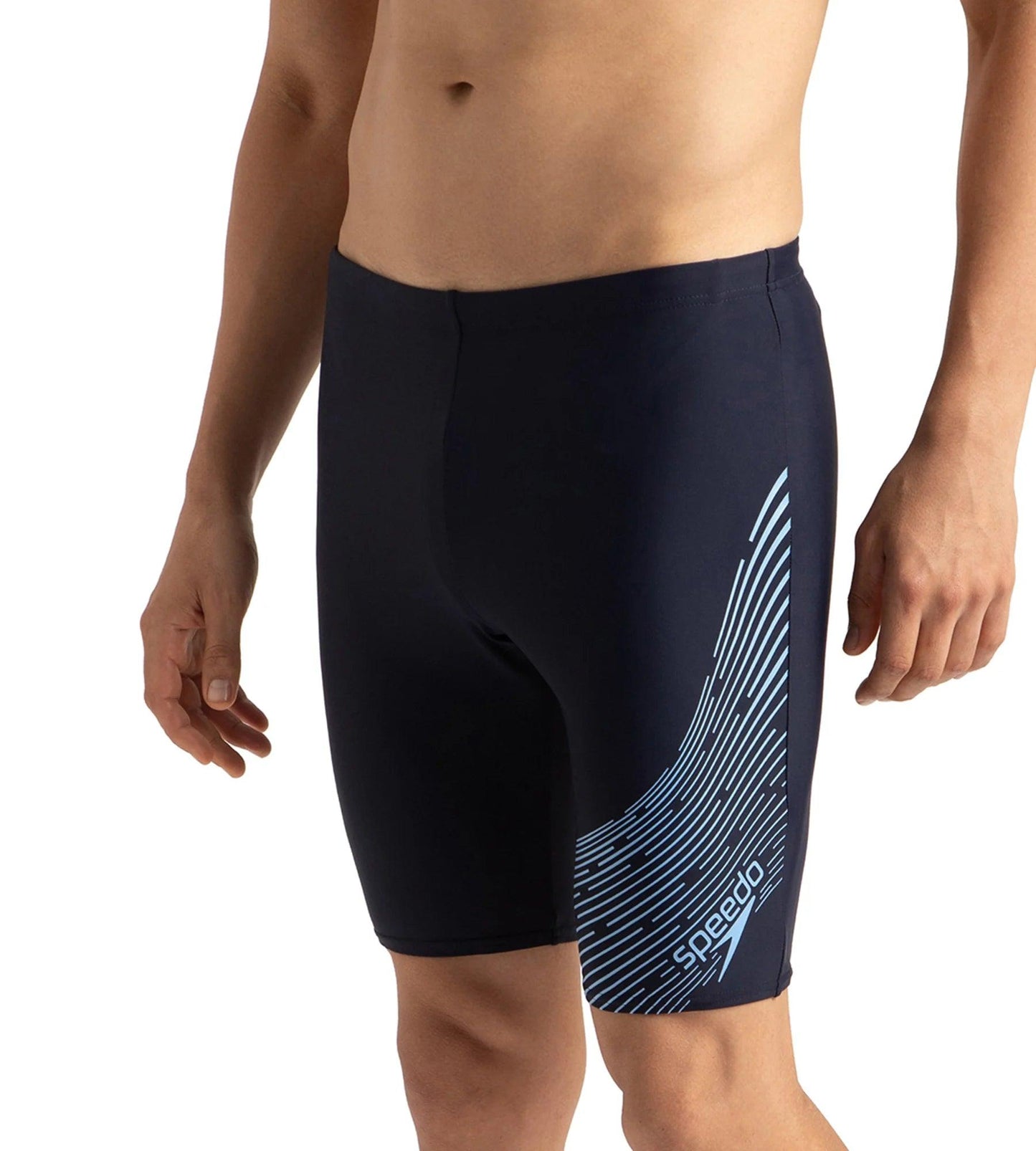 Men's Endurance 10 Medley Logo Jammer - True Navy & Curiousblue